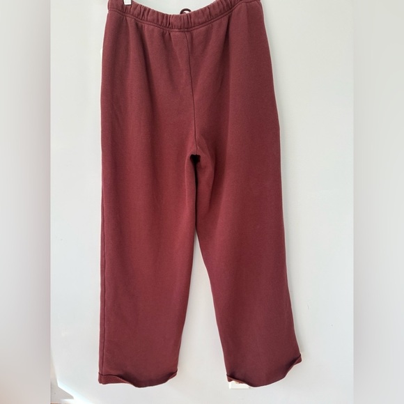 SKIMS Cotton Fleece Classic Straight Leg Sweatpants | Size Large - Picture 4 of 9